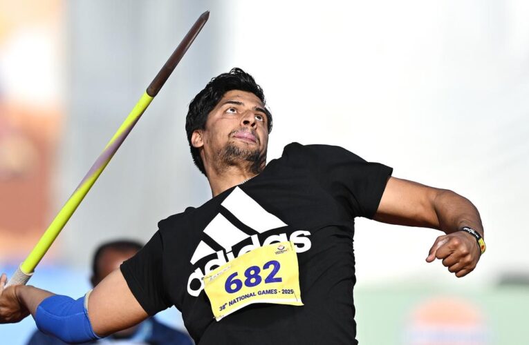 National Games 2025: Sachin hits a new high in javelin; High jumper Pooja, distance runner Sawan break records