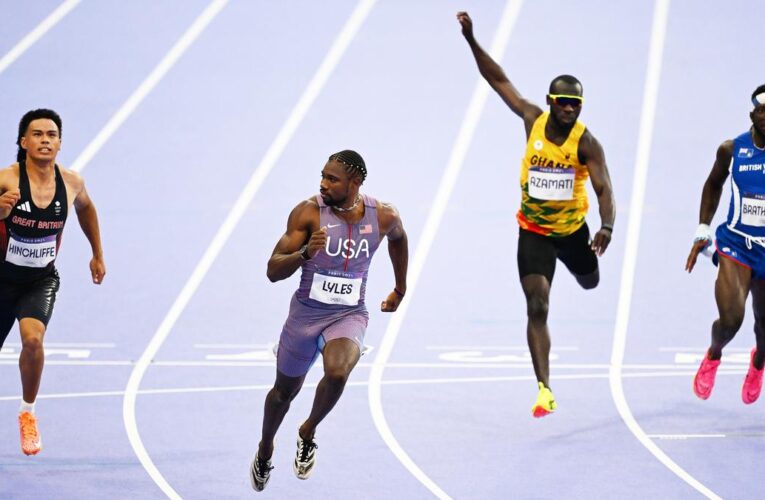 Olympic 100m champion Lyles to race NFL star Hill