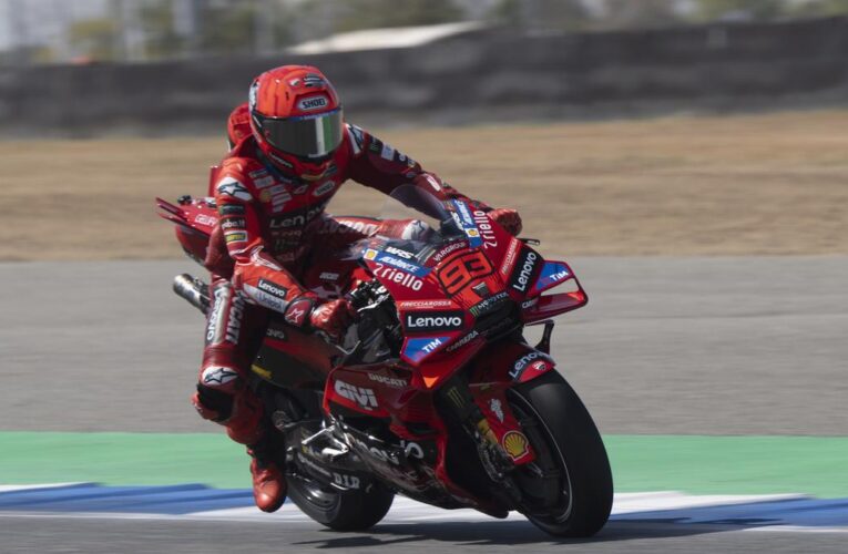 Marquez flying for Ducati before MotoGP season