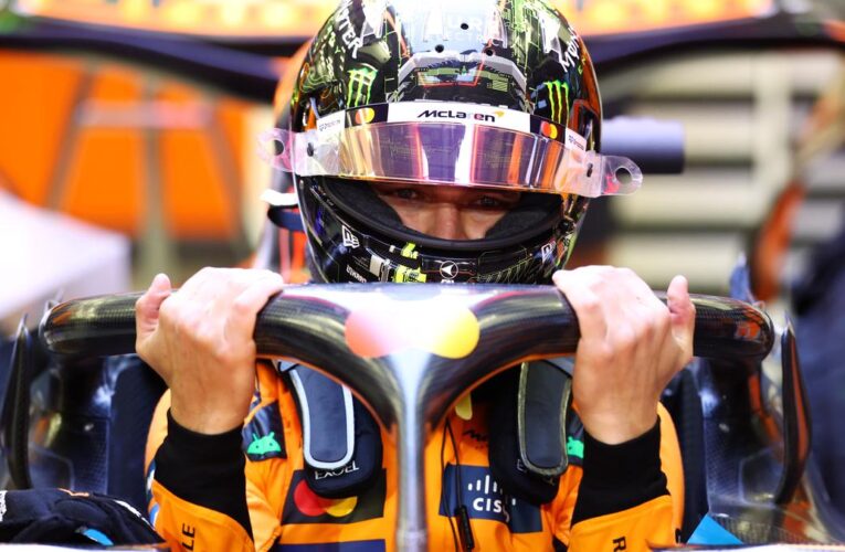 F1 2025: Lando Norris is fastest and Lewis Hamilton 13th as a power cut disrupts pre-season testing