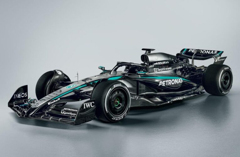 F1: Mercedes unveils car for new era with Russell and Antonelli