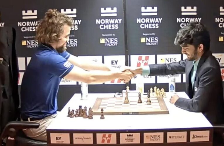 World Champion Gukesh loses to Magnus Carlsen in Freestyle Chess Grand Slam Tour