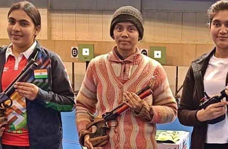 National shooting trials: Meenu beats Suruchi in women’s air pistol, Esha finishes third