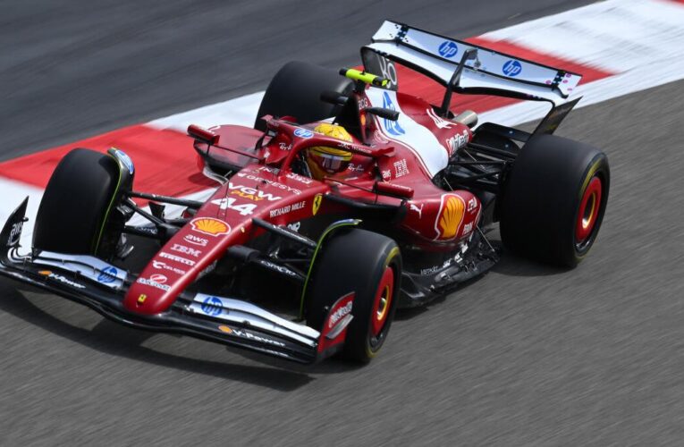 WATCH: Lewis Hamilton starts F1 pre-season testing for Ferrari