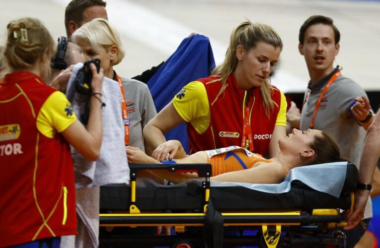 Dutch athlete Koster rushed to hospital after horrifying fall at European Indoor Championships