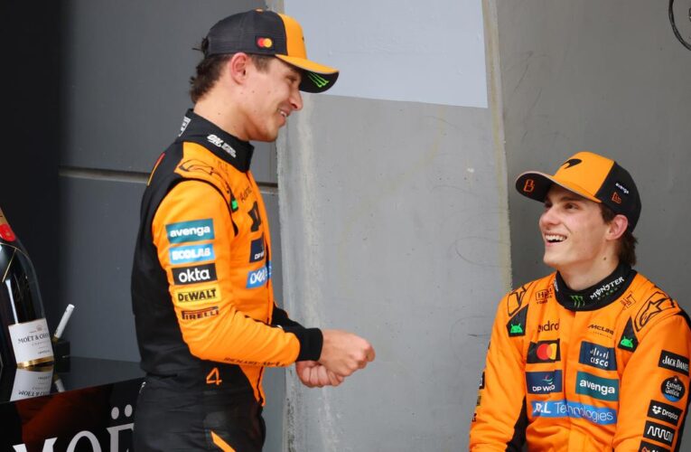 lando norris oscar piastri win australia and china grand prix formula one 2025 hamilton wins sprint race