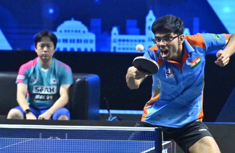 WTT Star Contender Chennai: Manav Thakkar secures semifinal spot after beating Korea’s Lim Jong-hoon