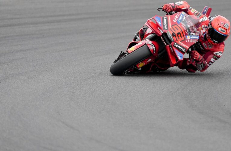 Argentina Grand Prix: Marc Marquez pips brother Alex to pole with lap record