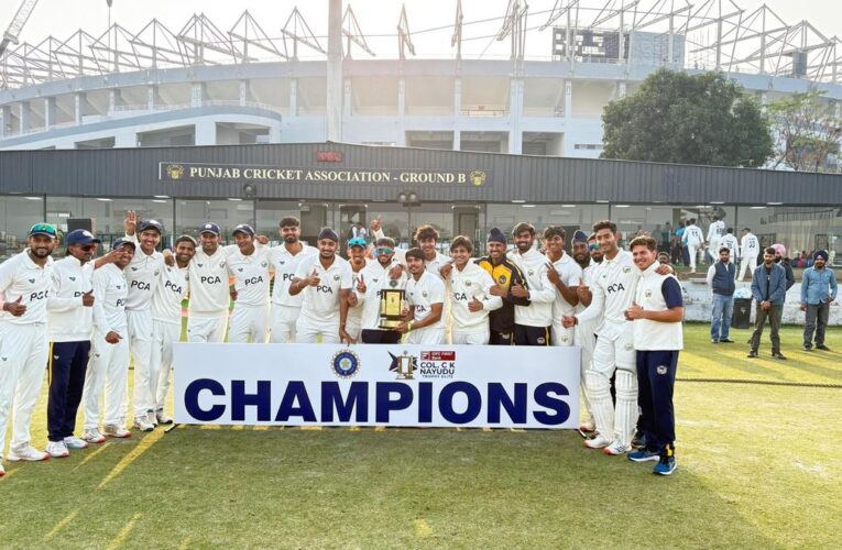 Indian sports wrap, March 1: Punjab wins Col. C. K. Nayudu Trophy 2024-25