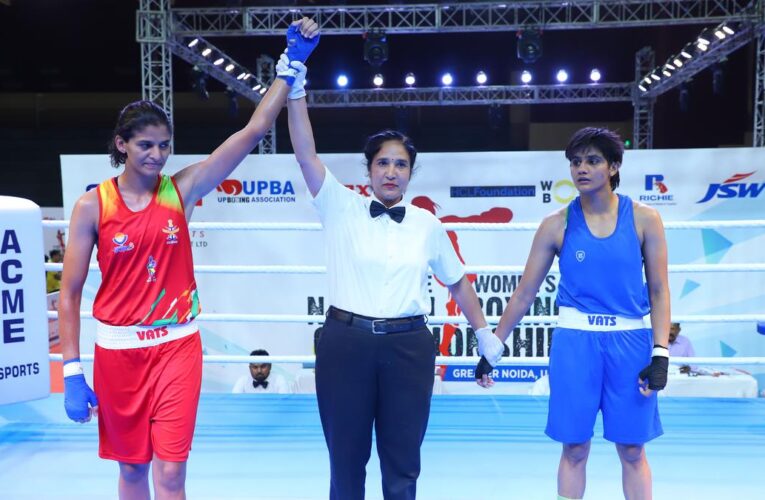 Women’s Boxing Nationals: Jaismine cruises to quarterfinals with knockout win over Ruchika