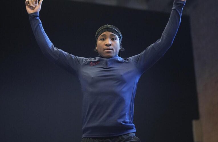Boxer Cindy Ngamba, world’s first female refugee athlete to win Olympic medal, set for pro debut on all-female fight card