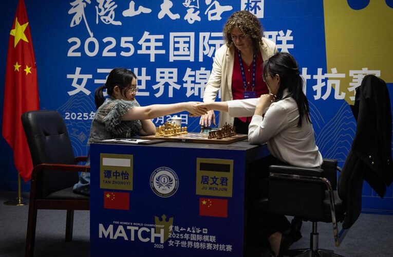 FIDE Women’s World Championship 2025: Ju Wenjun races ahead; Tan Zhongyi faces do-or-die test in coming games