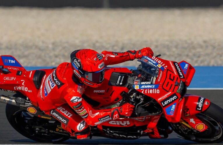 MotoGP Qatar Grand Prix 2025: Marc Marquez pips brother Alex again to win sprint