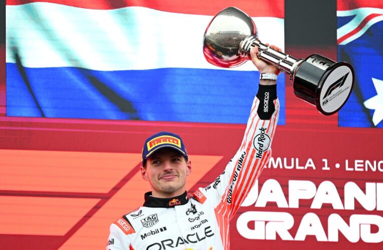 formula one japanese grand prix: max verstappen conquers suzuka