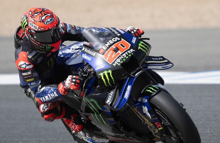 Spanish MotoGP 2025: Yamaha’s Quartararo denies Marquez pole for home race