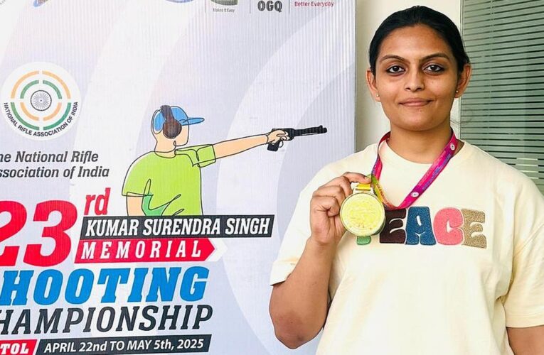 Indian sports wrap, April 24:TS Divya wins shooting gold at Kumar Surendra Singh Championship