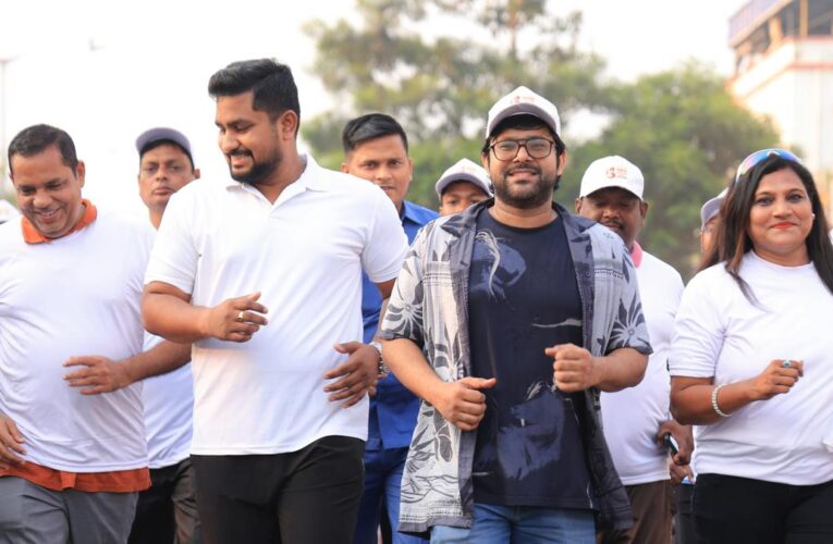 Odisha Sports Minister Suryabanshi Suraj promotes Fit India Movement via unique Heritage Marathon