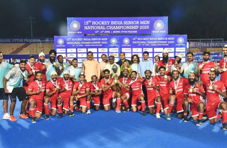 Punjab men beat MP to emerge senior national champion in Division ‘A‘