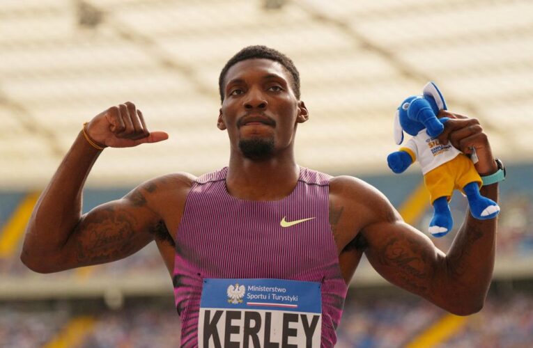 American sprinter Kerley to miss Grand Slam Track meet after arrest