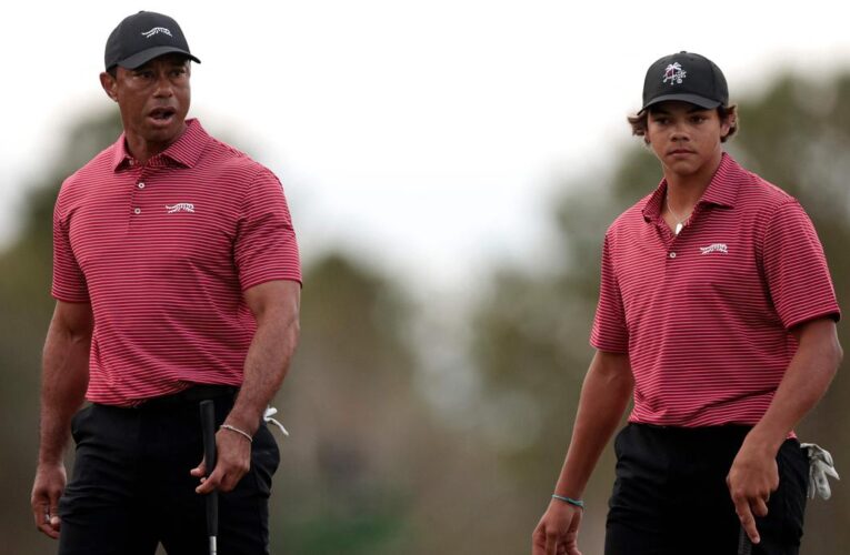 Charlie, son of Tiger Woods, wins his first American Junior Golf Association title