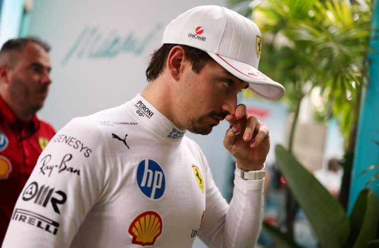 F1 Imola Grand Prix: Leclerc skips media duties with illness in struggling Ferrari’s home race