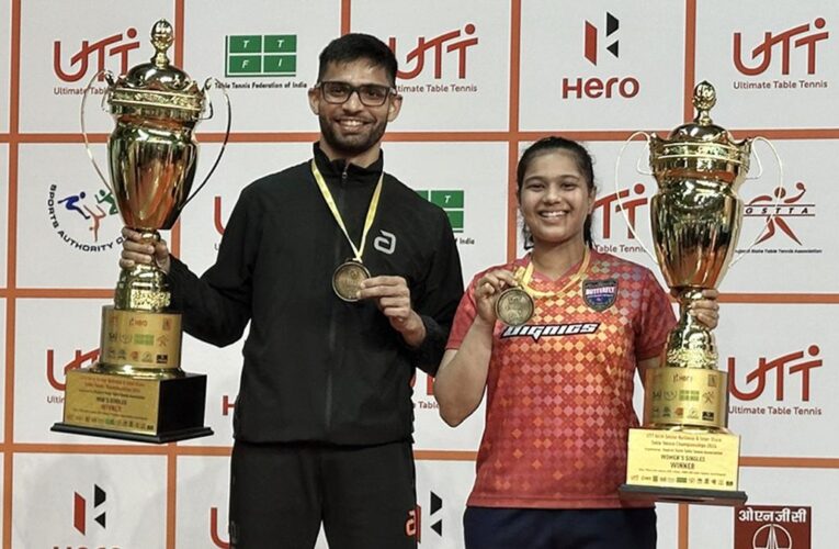Manush, Diya eye ITTF Worlds success after winning maiden WTT Contender mixed doubles title