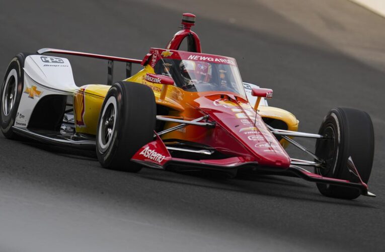 Why did Josej Newgarden and Will Power get grid drop for the Indy 500 race?