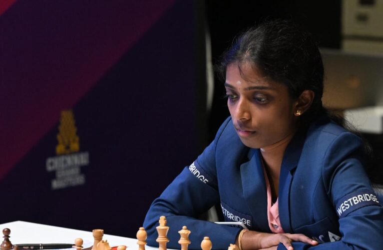 Women’s Grand Prix: Vaishali wins second-round match in Austria