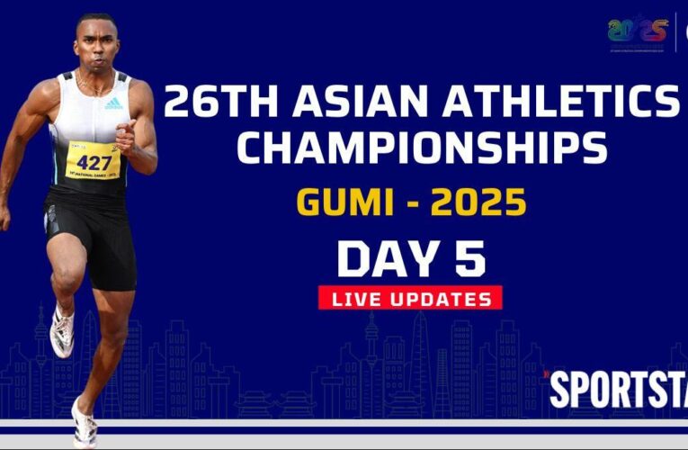 Asian Athletics Championships 2025, Day 5 LIVE: Sachin, Yash Vir chase javelin title; Animesh, Jyothi in 200m finals
