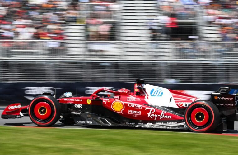 Canadian GP: Leclerc crashes, Russell tops in practice