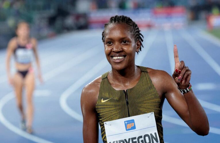 Athletics: Kipyegon ready to attack four-minute mile in Paris