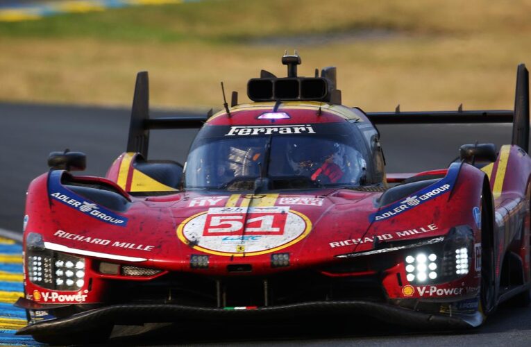 Le Mans 2025: Ferrari on track for hat-trick after strong overnight performance