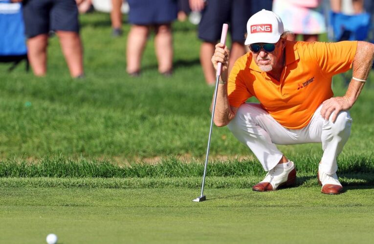 Miguel Angel Jimenez wins playoff at Firestone for his 4th PGA Tour Champions victory of the season