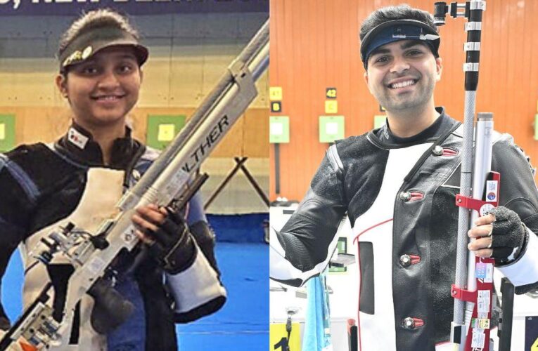 ISSF World Cup, Munich 2025: Arya-Arjun pair wins gold in 10m Air Rifle Mixed Team event