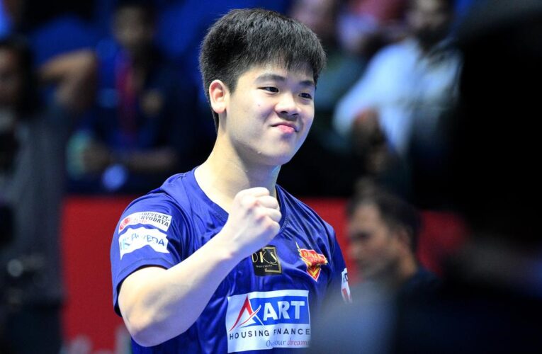 UTT 2025: Izaac Quek aims to end Singapore’s 16-year medal drought at LA 2028 Olympics