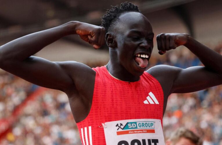 Australian teen sensation Gout Gout betters his own 200m national record at Ostrava Golden Spike