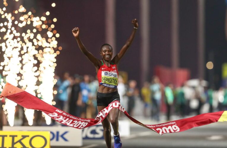 Ruth Chepngetich, women’s marathon world record-holder, provisionally suspended for doping