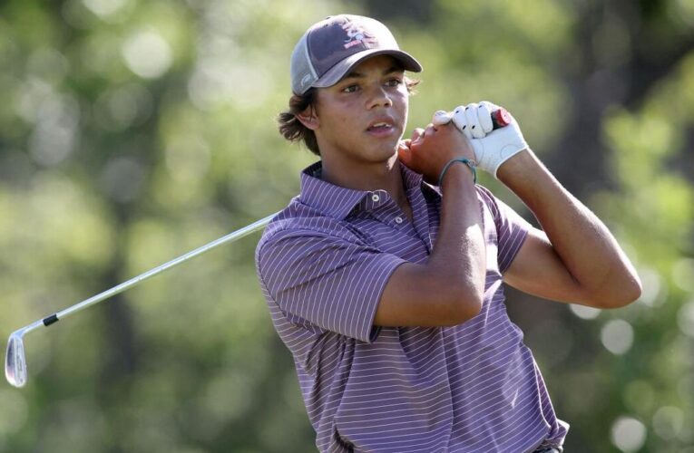 Charlie Woods out at US Junior Amateur Championship
