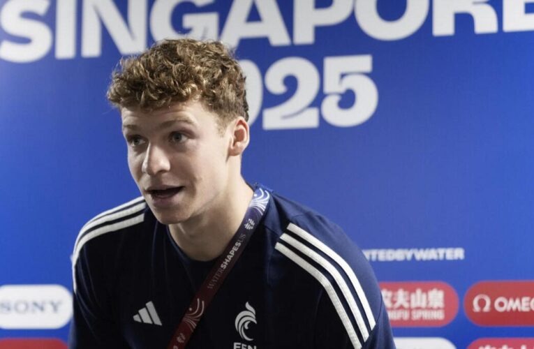 Four-time Olympic gold-medal winner Léon Marchand is back and chasing more world records