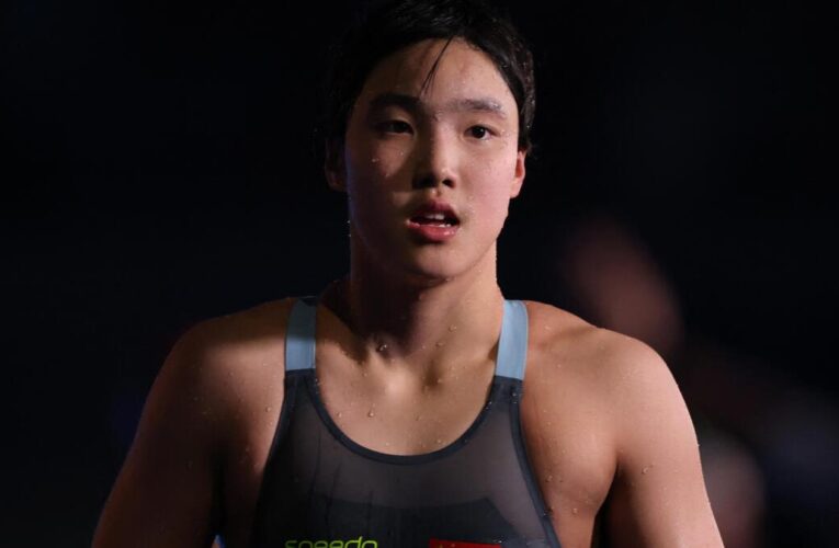 World Aquatics to look at age rules after 12-year-old Chinese schoolgirl makes waves at World Swimming Championships
