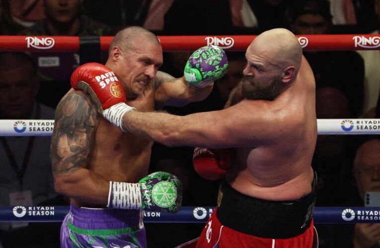 Tyson Fury targets third fight against undisputed heavyweight champion Oleksandr Usyk