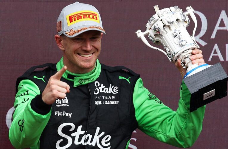 It’s been a long time coming, hasn’t it? — Nico Hulkenberg gets first-ever podium finish