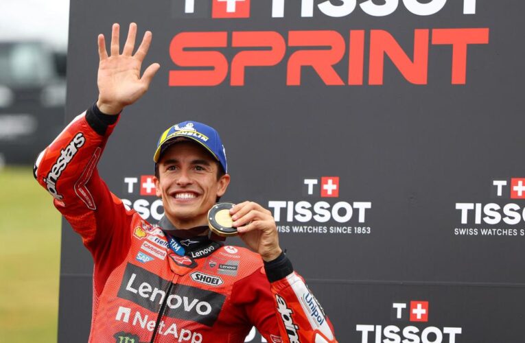 German MotoGP 2025: Marc Marquez wins sprint despite bad start
