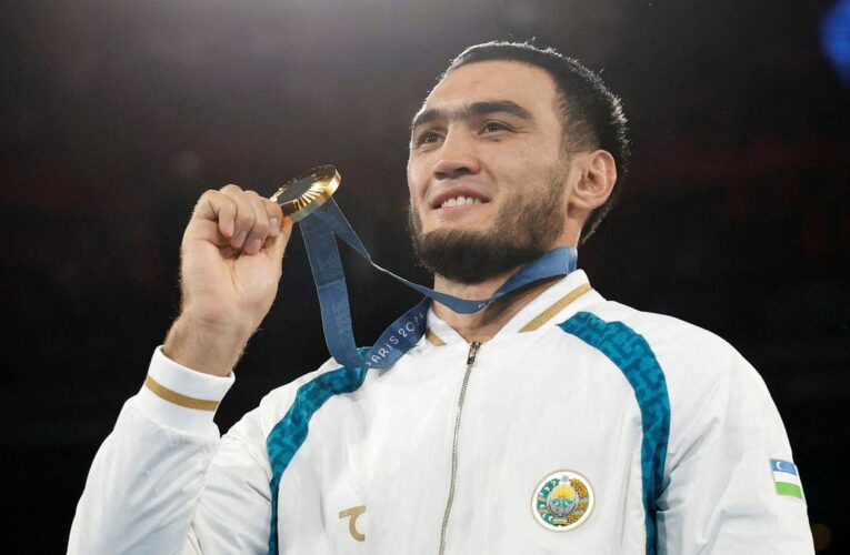 Uzbek boxer Mullojonov, Paris Olympics champion, provisionally suspended for banned substance