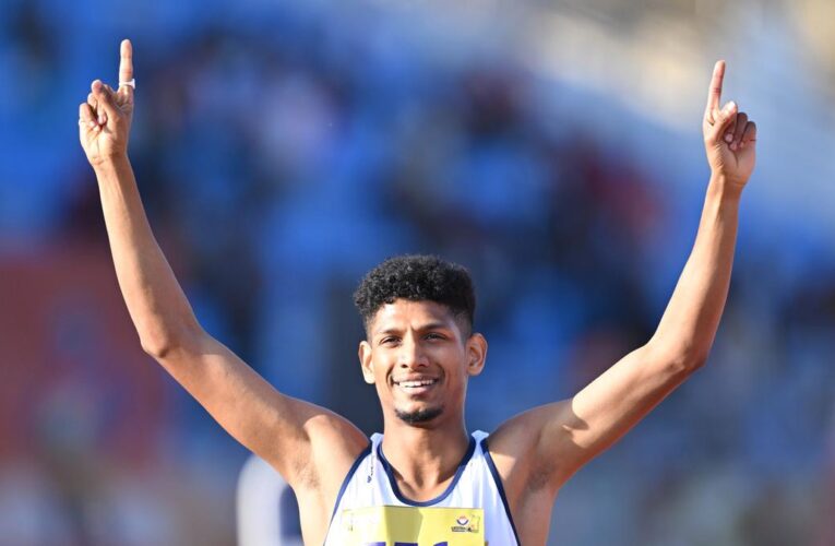 Mohammed Afsal breaks National Record in men’s 800m again