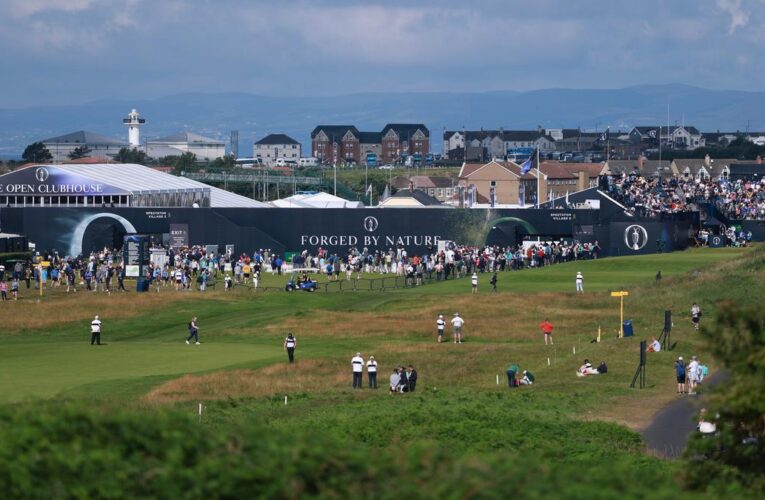 British Open schedule on Saturday to be adjusted because of loyalist parade