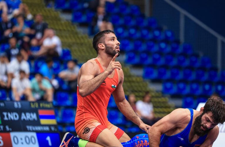 Sujeet Kalkal topples established names to claim gold in Budapest Ranking Series
