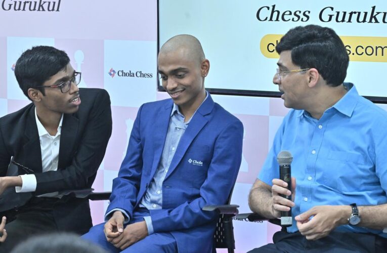 Viswanathan Anand praises R. Praggnanandhaa’s ‘sensational year’