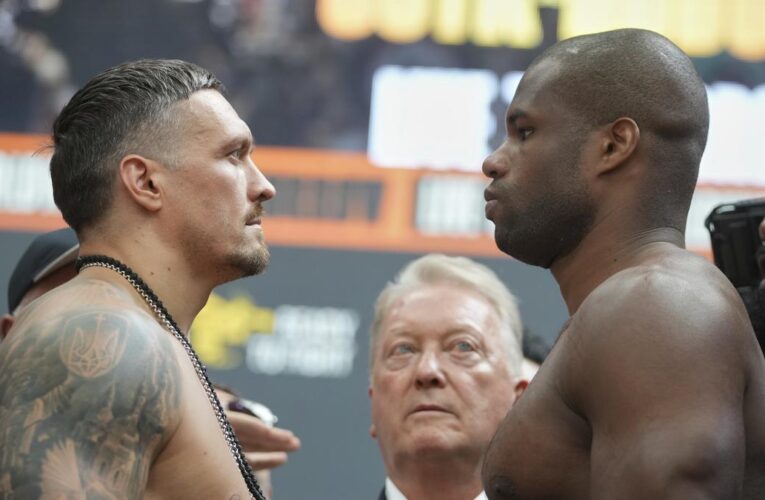 Usyk vs Dubois 2 — From Ukraine to Wembley, heavyweight fight attracts war veterans from thousands of miles