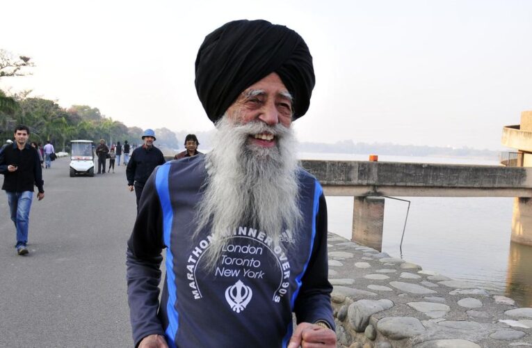 114-year-old marathon runner Fauja Singh dies in road accident in Jalandhar